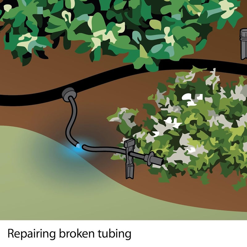 Rainbird DRIPKITBAG Drip Irrigation Repair and Expansion Kit - Image 3